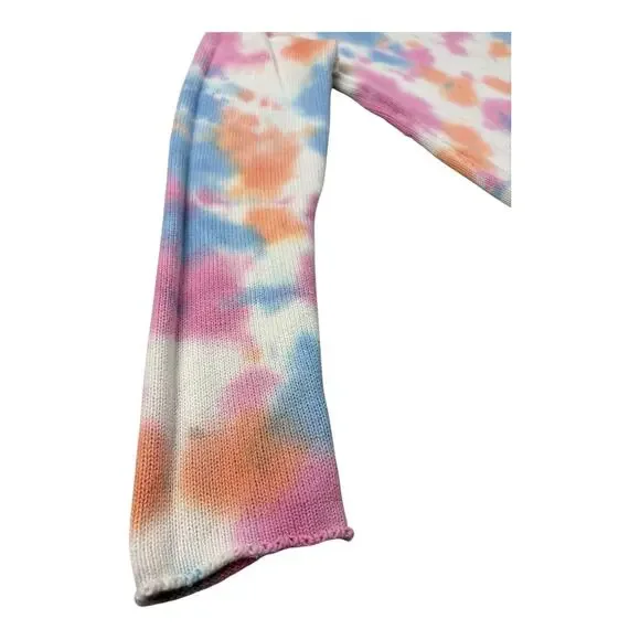 Design History Tie-Dye Sweater - Girls' Size MediumPink/Blue/ Orange Pastel - Picture 10 of 11